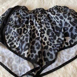 Pink cheetah shorts